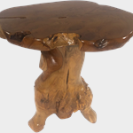 HŘÍBEK 75x62x70cm - stolek z teaku